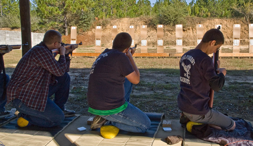 The plinking or recreational shooting range