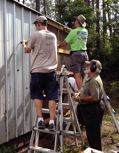 installing metal siding