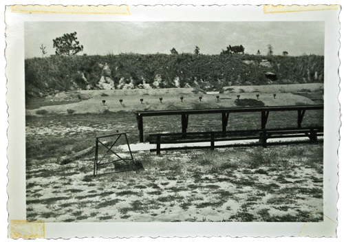 1940s Pistol range with No Cover