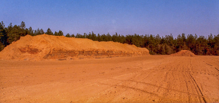 looking at the range from the future firing line