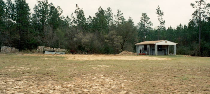 the kitchen and restrooms before when it was brand new