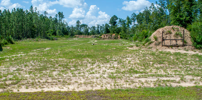 Kahn Rifle Range view from the firing line